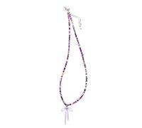 AOOOWER Delicata collana con frange di conchiglie che catturano l'occhio gioielli per collo/piedi delicata collana con ciondolo a forma di conchiglia/ciondolo a forma di conchiglia