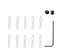 AOOOWER Durevolezza Acciaio Raggi Nipples Cacciavite Manico Ergonomico Raggi Strumento di allacciatura per Costruzione di Ruote Veloce e Sicura Chiave Impugnatura Ergonomica