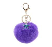 AOOOWER Elegante ciondolo portachiavi alla moda con capibara di colore carino vestito robusto ciondolo in peluche per borse e chiavi, 12cm, cotone PP, Nessuna pietra preziosa