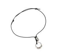 AOOOWER Elegante collana a cerchio ornamento con disegni intricati per donne alla ricerca di accessori alla moda e significativi