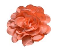 AOOOWER Elegante spilla da bavero fatta a mano da 24 cm, bella spilla a forma di fiore in raso, delicata spilla gioiello per lavoro, 2.73x3.12in, Raso, Nessuna pietra preziosa