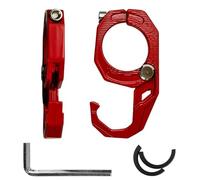 AOOOWER Gancio per Utilità Motocicletta Antiscivolo Telaio in Alluminio Rinforzato Accessorio Un Fissaggio Sicuro dei Bagagli Sicuro