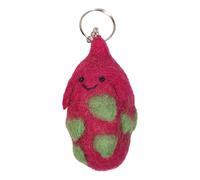 AOOOWER Grazioso portachiavi con zodiaci, con disegni di animali e zodiaci, con eleganti diamanti per gli appassionati di moda, 5.5x3.1x0.7cm, Ottone, Nessuna pietra preziosa