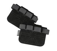 AOOOWER Guanti da palestra per sollevamento pesi, 1 paio di manubri antiscivolo con quattro dita, guanti da allenamento per sollevamento pesi, protezioni per le mani