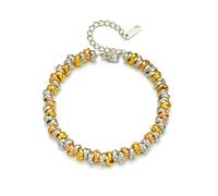 AOOOWER ISR PLE - Braccialetti con ciondolo a forma di bandiera dell'amicizia, catena a mano avvocato per la pace, coppia di braccialetti intrecciati, 3.9x2.73in, corda di cotone, Nessuna pietra