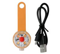 AOOOWER Luce del collare dell'animale domestico ricaricabile del USB per la luce del cane di passeggiata notturna per il campeggio impermeabile all'aperto cane LED