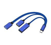 AOOOWER Multifunzione USB C Hub Extension Alluminio USB C 3 Port Hub Adattatore in alluminio