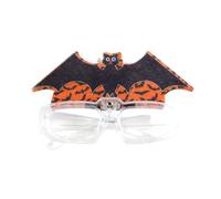 AOOOWER Occhiali illuminati a LED per spettacoli teatrali comodi in plastica occhiali da vista decorazione di Halloween