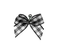 AOOOWER Orecchini a lobo con fiocco, in acciaio, per cartilagine, accessori per il corpo, personalità, 2.34x1.95in, Acciaio al titanio, Nessuna pietra preziosa