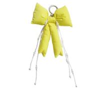 AOOOWER Portachiavi alla moda Bowknoy con ciondolo robusto, accessorio alla moda per borse e borse da donna, 23cm, Imbottitura in cotone + perline, Nessuna pietra preziosa