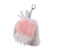 AOOOWER Portachiavi Cosplay giocattolo auto portachiavi carino telefono fascino coda borsa ciondolo accessorio per borsa zaino, 12cm, peluche, Nessuna pietra preziosa