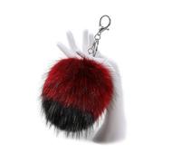 AOOOWER Portachiavi Cosplay giocattolo auto portachiavi carino telefono fascino coda borsa ciondolo accessorio per borsa zaino, 12cm, peluche, Nessuna pietra preziosa