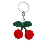 AOOOWER Portachiavi in resina floccata con adorabile design a testa inclinata per gli amanti degli animali quotidiani, 2.6*3.3cm2.8*3.42.9*3.42.4*4cm, floccaggio, Nessuna pietra preziosa