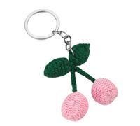 AOOOWER Portachiavi in resina floccata con adorabile design a testa inclinata per gli amanti degli animali quotidiani, 2.6*3.3cm2.8*3.42.9*3.42.4*4cm, floccaggio, Nessuna pietra preziosa