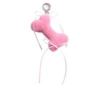 AOOOWER Portachiavi lungo in finta pelliccia, ciondolo a forma di coda di animale, accessorio per borsa, telefono, decorazione per chiavi dell'auto, 25/40cm, peluche, Nessuna pietra preziosa