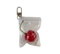 AOOOWER Portachiavi lungo in finta pelliccia, ciondolo a forma di coda di animale, accessorio per borsa, telefono, decorazione per chiavi dell'auto, 25/40cm, peluche, Nessuna pietra preziosa