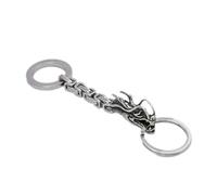 AOOOWER Portachiavi lungo in finta pelliccia, ciondolo a forma di coda di animale, accessorio per borsa, telefono, decorazione per chiavi dell'auto, 25/40cm, peluche, Nessuna pietra preziosa