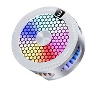 AOOOWER Raffreddatori efficienti del telefono con velocità regolabili e flussi d'aria verticali per utenti mobili pesanti Giocatori e creatori di contenuti Dispositivo di raffreddamento del telefono