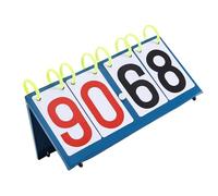 AOOOWER Riutilizzabile Sport Flipping Contatore Tabelloni segnapunti Design Impermeabile Per Pallavolo Tennis Box Corrispondenze Coaching Attrezzatura Pieghevole Concorso Punteggio Display