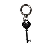 AOOOWER Romance - Portachiavi a forma di cuore per chiavi, in lega, robusto accessorio decorativo, 10cm, Lega, Nessuna pietra preziosa