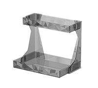 AOOOWER Scaffale modulare di stoccaggio di trucco con i compartimenti personalizzabili Organizzatori cosmetici portatili per il controsoffitto del bagno di