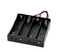 AOOOWER Stazione di ricarica del supporto della batteria dell'ABS 18650 di durevolezza con la molla & progettazione ignifughe per la ricarica sicura della scatola della batteria