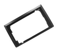 AOOOWER Supporto per telaio di conversione di navigazione per veicoli da 10 a 9 pollici ABS montaggio cruscotto per sistemi stereo avanzati multifunzione telaio di conversione multimediale auto