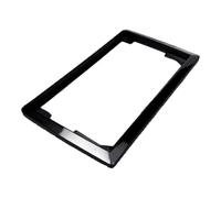 AOOOWER Supporto per telaio di conversione di navigazione per veicoli da 10 a 9 pollici ABS montaggio cruscotto per sistemi stereo avanzati multifunzione telaio di conversione multimediale auto