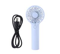 AOOOWER Ventilatore da tavolo portatile da esterno portatile USB ricaricabile aria piccola ventola di raffreddamento con 3 regolabili