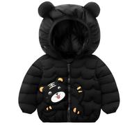 AOOPOO Giubbotto Invernale Bambino, Piumino Bambino Invernale, Cappotto Con Cappuccio Da Bimbo Giubbino Incappucciato Inverno 0-4 Anni Carino Bambina Adatto Cappotti Autunno Giacche Neve Neonato