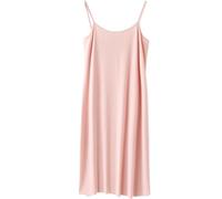 AOOPOO Sottoveste da Donna a Spalline Sottili, Basic Canotta Sexy Sottoveste Morbida, Camicia da Notte Lunga per Donna con Indossare sotto Un Abito a Canotta, Taglie Forti