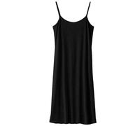 AOOPOO Sottoveste da Donna a Spalline Sottili, Basic Canotta Sexy Sottoveste Morbida, Camicia da Notte Lunga per Donna con Indossare sotto Un Abito a Canotta, Taglie Forti