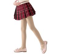 AOOSA Collant per Bambine, Collant Semplici per La Scuola per Bambini, Collant Elasticizzati con Piede, Comodi Leggings per Bambine, Ideali per Uniformi, Abbigliamento Casual, Danza Classica 3-12 Anni
