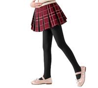 AOOSA Collant Termici Bambina, Collant Invernali Caldi per La Scuola, Comodi Collant Foderati in Pile per Bambini, Opachi, Leggings Caldi e Comodi per Abbigliamento, Danza Classica 3-12 Anni