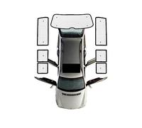 AOOSIR Ombrello Parasole Auto per Transporter per Caravelle per Multivan per Doubleback per T5 per LWB Parasole A Copertura Totale per Auto (Colore : Rear sunshades LWB)