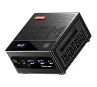 AOOSTAR GEM10 PRO Mini PC, Ryzen 7 6800H Mini Desktop Computer 32GB LPDDR5 RAM 1TB NVMe PCIe4.0 SSD, Micro Gaming PC Win 11 Pro 4K@120Hz 3-Display/OCULINK/DP1.4/USB4/4xUSB3.2/2x2.5G RJ45/WiFi6