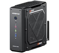 AOOSTAR GODY Mini PC Ryzen 9 7940HX (16C/32T, fino a 5,2GHz) 32GB DDR5 RAM 1TB M2. SSD, Mini Desktop Computer Radeon RX 7600XT 8GB GDDR6, Micro Gaming PC 4K @120Hz 3-Display/2 * 2.5G LAN/WiFi7