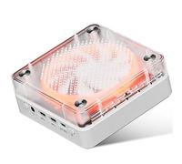 AOOSTAR Mini Gmaing PC, AMD Ryzen 7 7735HS (fino a 4,75GHz), AMD Radeon 680M Mini computer W-11 Pro 32GB DDR5 RAM 1T NVMe PCIE 4.0 SSD, Mini PC Supporto Wi-Fi 6/BT 5.2/USB 4.0/2.5G LAN/8K/RGB Luce