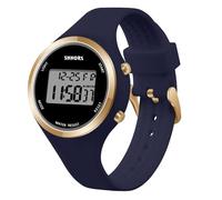 AOOSU Orologio Digitale Bambini, Orologio Bambina Digitale, Ragazzi Ragazze Sportivo per Sveglia, Cronometro, Data, Regalo Bambini Bambine Ragazzi con Cinturino in Silicone (Blu Scuro)