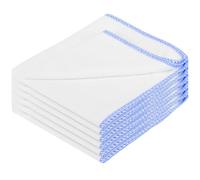 AOOSU Panno per la Pulizia Microfibra, 6pezzi Panni in Microfibra, Asciugamani per Tutti Gli Usi, per Casa, Cucina, Auto, Vetri, Pavimenti (30 x 30 cm)