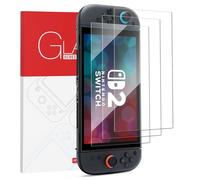 AOOSU Pellicola Vetro Temperato per Nintendo Switch 2, 3 Pezzi Vetri Temperati Compatibili con Nintendo Switch 2 2025, Ultra-trasparente, Durezza 9H, Antigraffio, Anti-Impronte, Copertura Totale