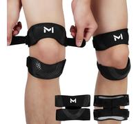 AOOSU Tutore Ginocchio Rotulea, 2pezzi Ginocchiera Rotulea Regolabile, Cinturino al Ginocchio Regolabile, per Calcio, Basket