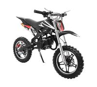 AOOUNGM 49 ccm Dirt Bike per bambini, moto a 2 tempi per bambini, crossbike per 8 - 14 anni, leggero cross, portata 75 kg, Dirtbike con freni a disco