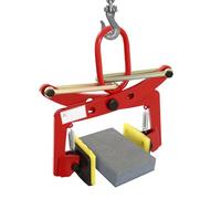 AOOUNGM Pinza per bordi, 330 kg, con dadi autobloccanti, morsetto per pietra con apertura regolabile da 4 a 24 cm, per ardesia e cordoli