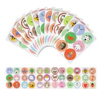 AOOWU 216 Pezzi Cartoon Repellente per Zanzare, Adesivi per Zanzare, Naturale Patch Zanzare, Autoadesivi Cerotti Antizanzare Bambini, Adatto per Campeggio All'aperto per Adulti e Bambini