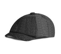 AOOWU Berretto Piatto da Uomo, Classico Cotone Newsboy cap Coppola, Vintage Piatto Baschi Basco Uomo, Regolabile Flat cap Gatsby Ivy Irlandese Cappello, Indossabile Tutto L'Anno