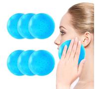 AOOWU Ghiaccio Gel Riutilizzabile, 6 PCS Impacchi Gel Riutilizzabili Fredde e Calde, Set di Cuscinetti Refrigeranti per Lesioni, Sollievo Dal Dolore, Punture di Insetti, Terapie Caldo/Freddo