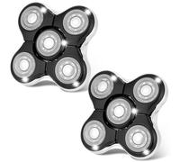 AOOWU Lame Di Ricambio per Rasoio Elettrico, 2pcs Rasoio Testa Calva, 5 Rasoio a Testine Rotanti con Lama a Doppia Traccia, Testina di Ricambio Compatibile con Remington Balder Pro Series RX5 XR7000
