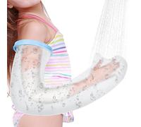 AOOWU Protezione Impermeabile Gesso Braccio Bambino, Copertura Gesso per Doccia Bambini, Riutilizzabile Protezione Gesso Braccio, Tenere Asciutte le Ferite e le Bende Durante il Bagno