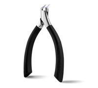 AOOWU Tronchesino Unghie Piedi Lama Dritta, Tagliaunghie Inox Professionale, Tagliaunghie Piedi di Precisione con Maniglia Morbida, Lame curve 120°, Tagliaunghie per Unghie Incarnite e Spesse